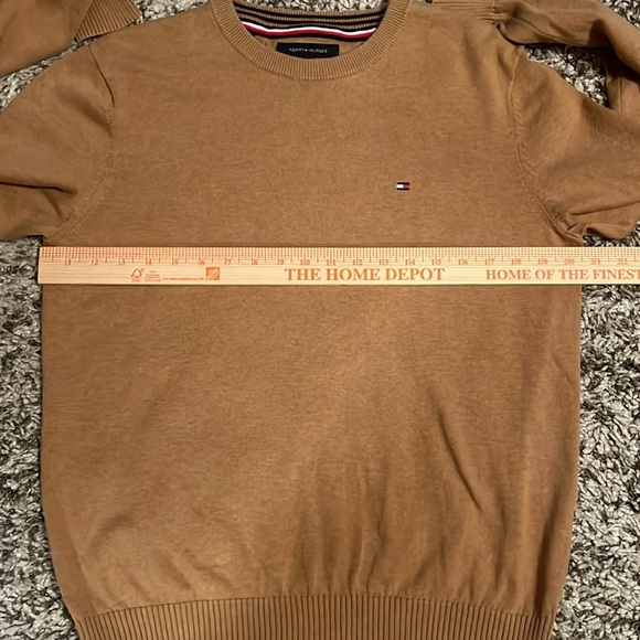 Tommy Hilfiger Men's Brown Signature Sweater size medium - Picture 7 of 10